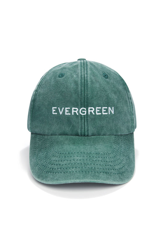"EVERGREEN" Anniversary Green Cap