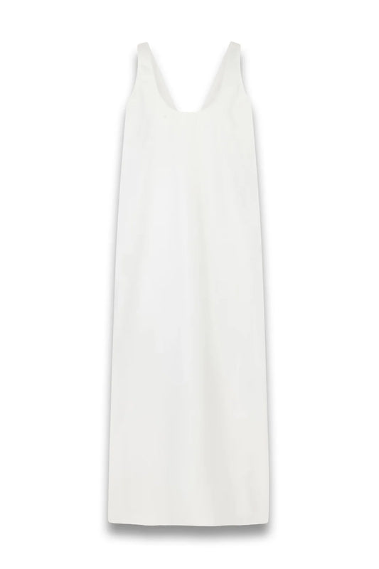 Cotton-poplin Midi Dress