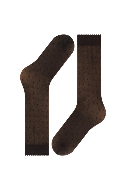 Dot 15 DEN Women Knee-high Socks