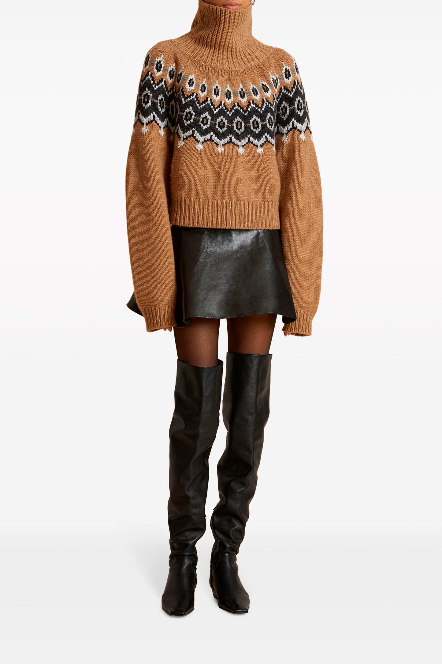 The Amaris high-neck jumper