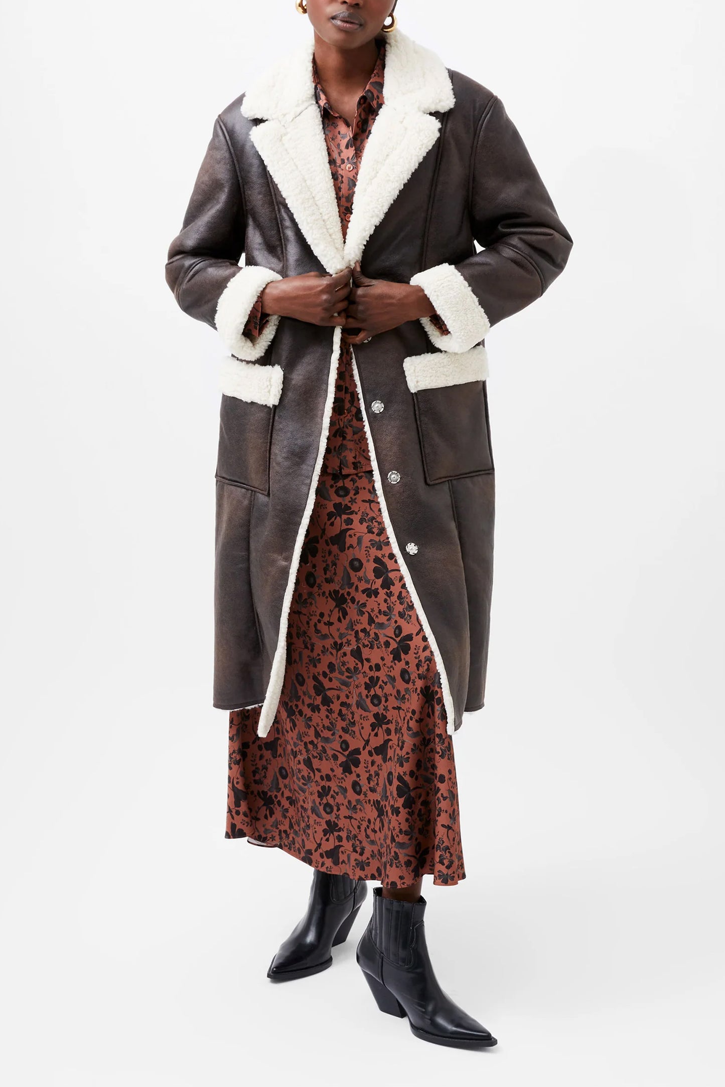 Arizona Faux Shearling Coat
