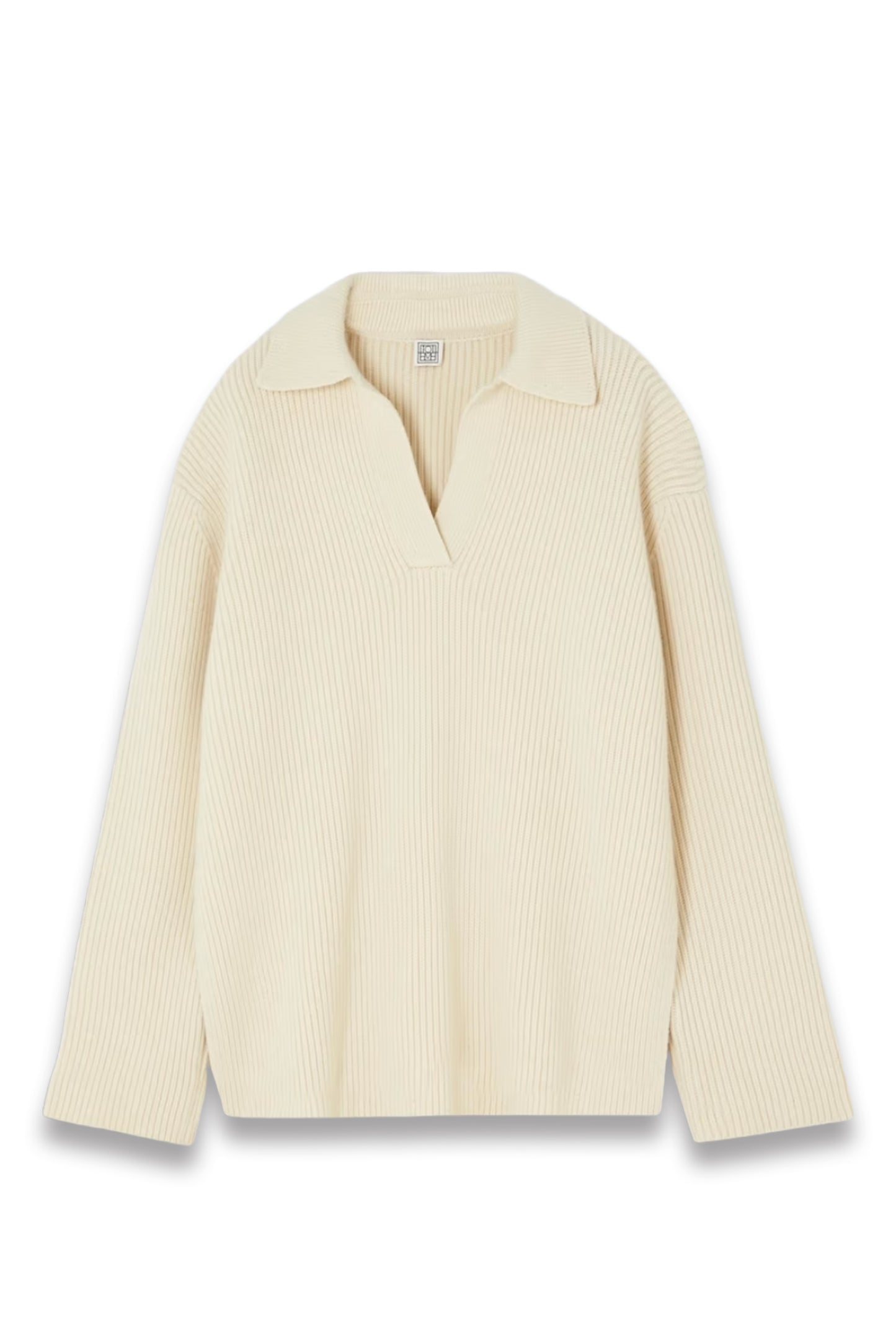 Oversized Ribbed Wool and Cashmere-Blend Sweater