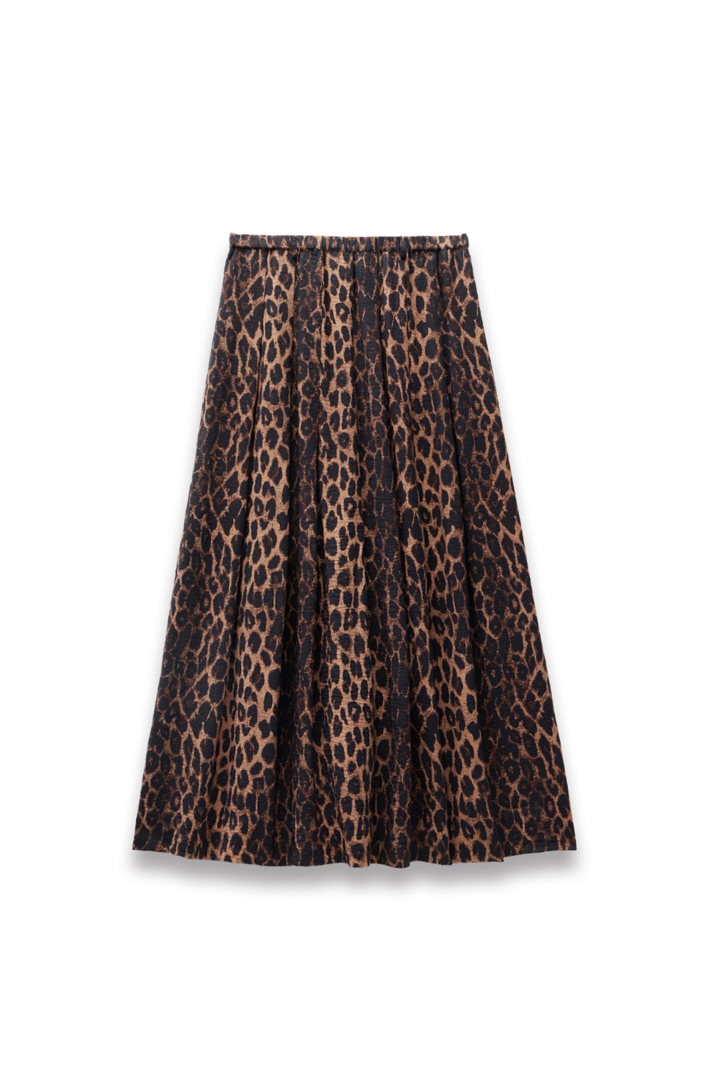 Ivy Pleated Air Flow Midi Skirt