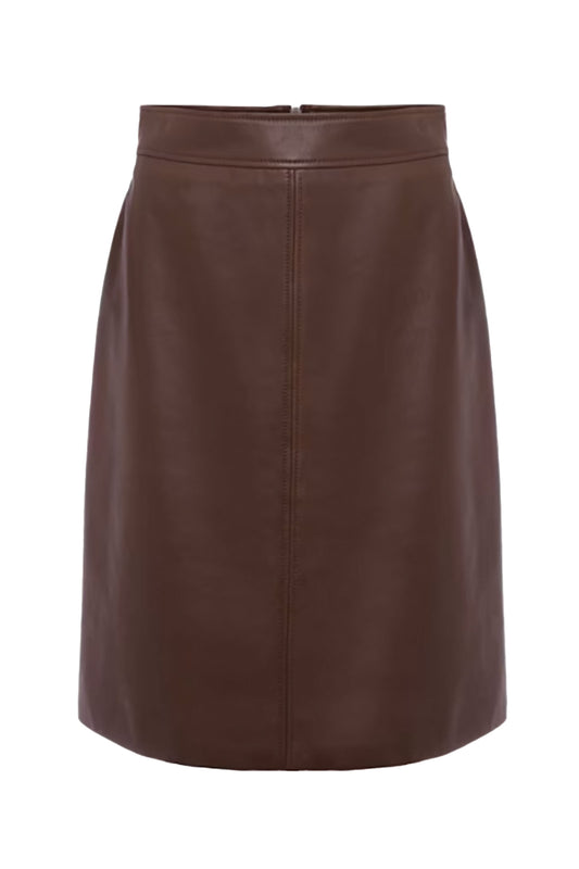 Annalise Leather Skirt