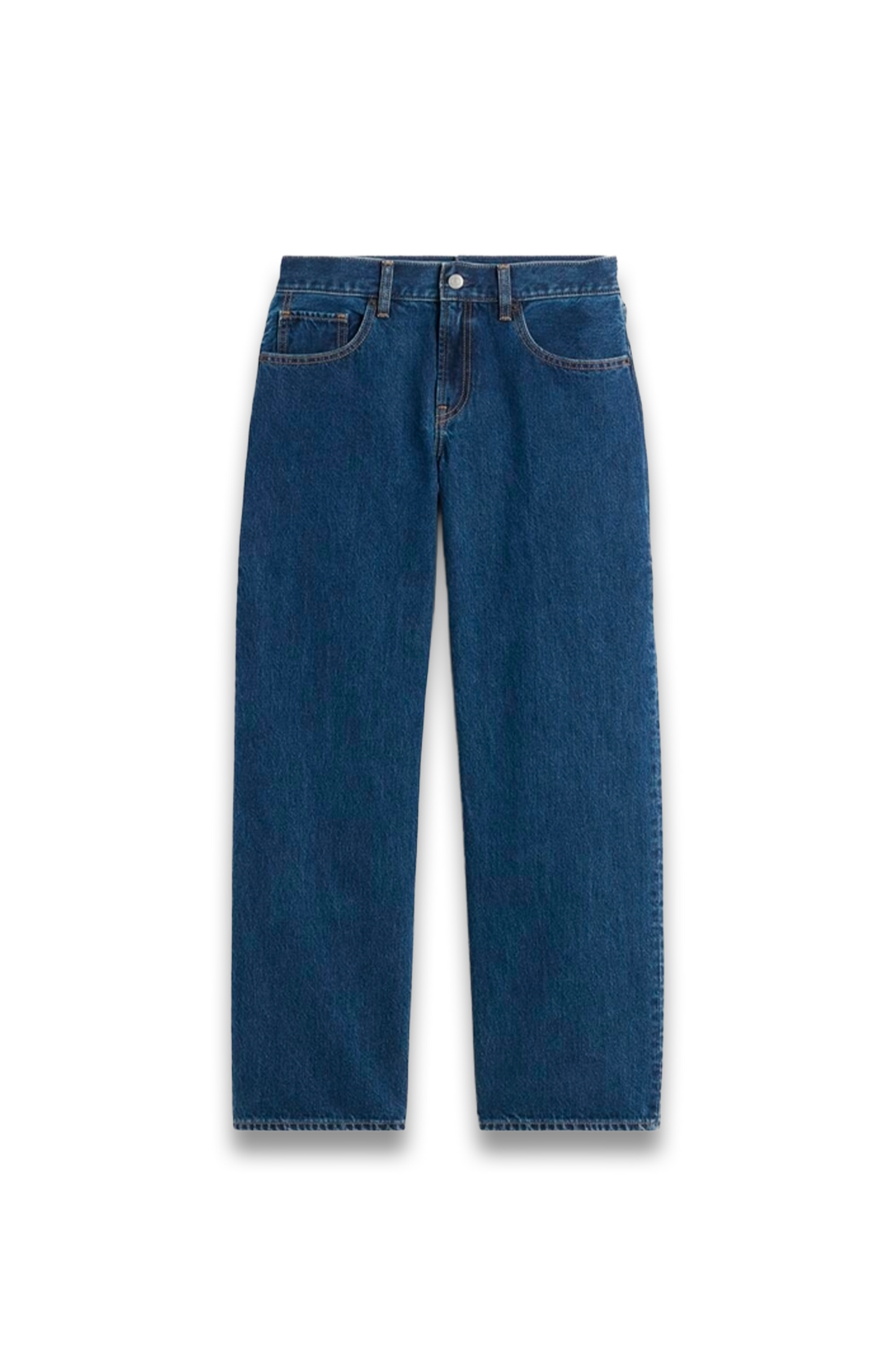 The ’90s Low-Rise Loose Jeans - Mid Wash