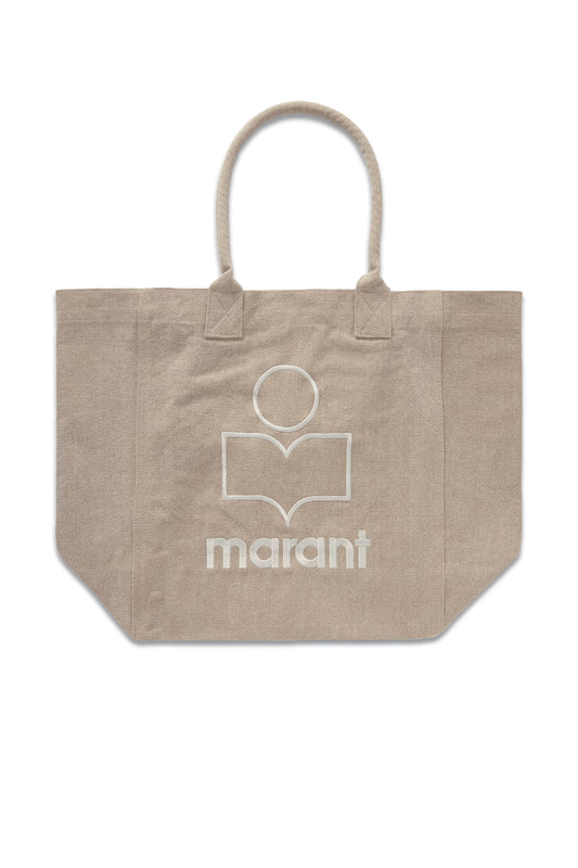 Yenky Embroidered Cotton-canvas Tote