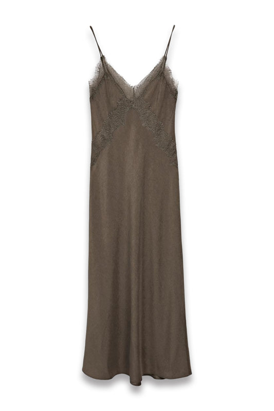 Satin Camisole Midi Dress