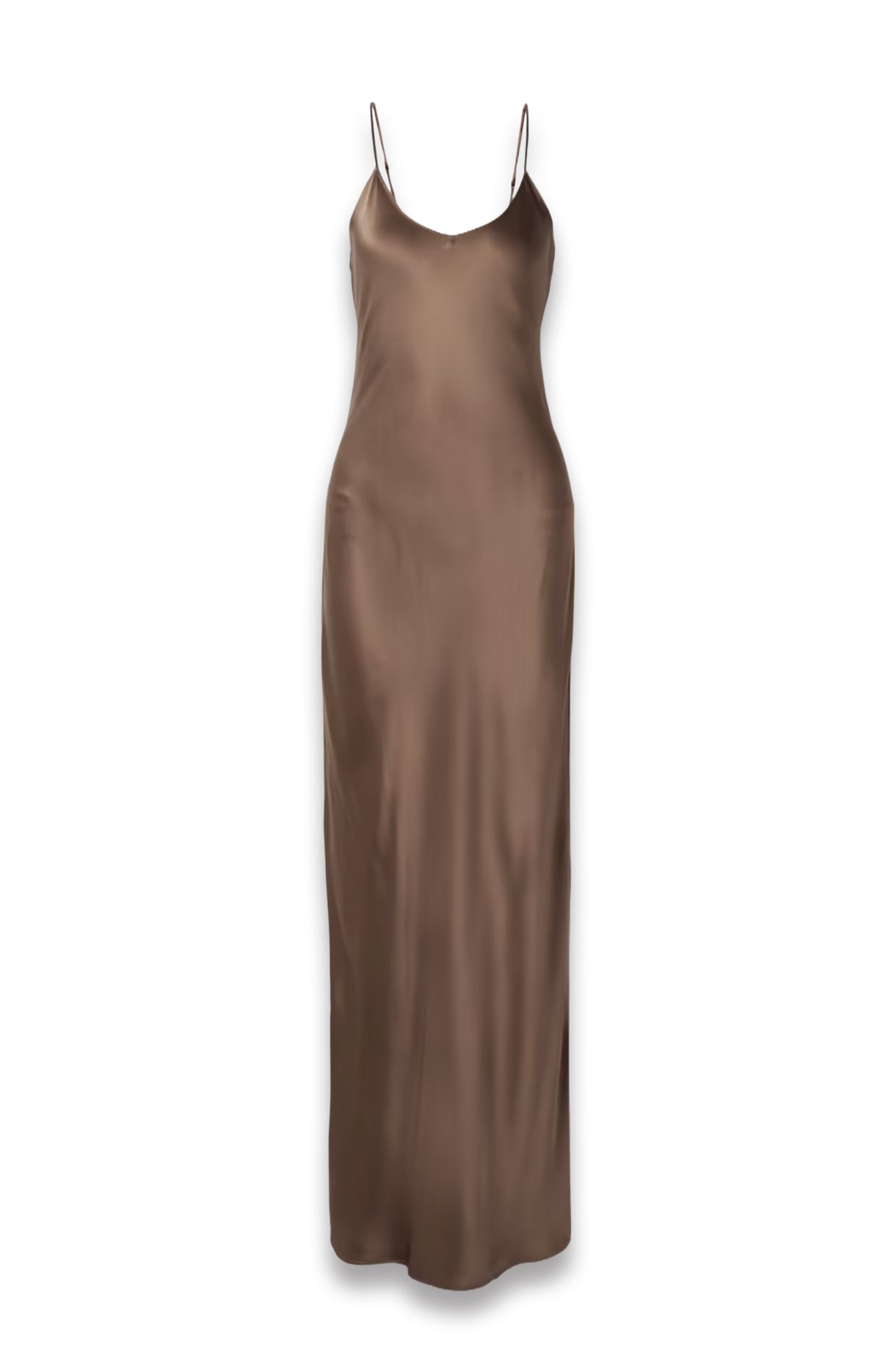Cami Silk-Satin Gown