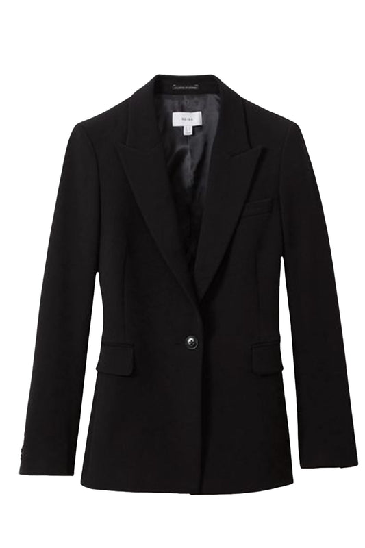 Tailored Single Breasted Suit Blazer