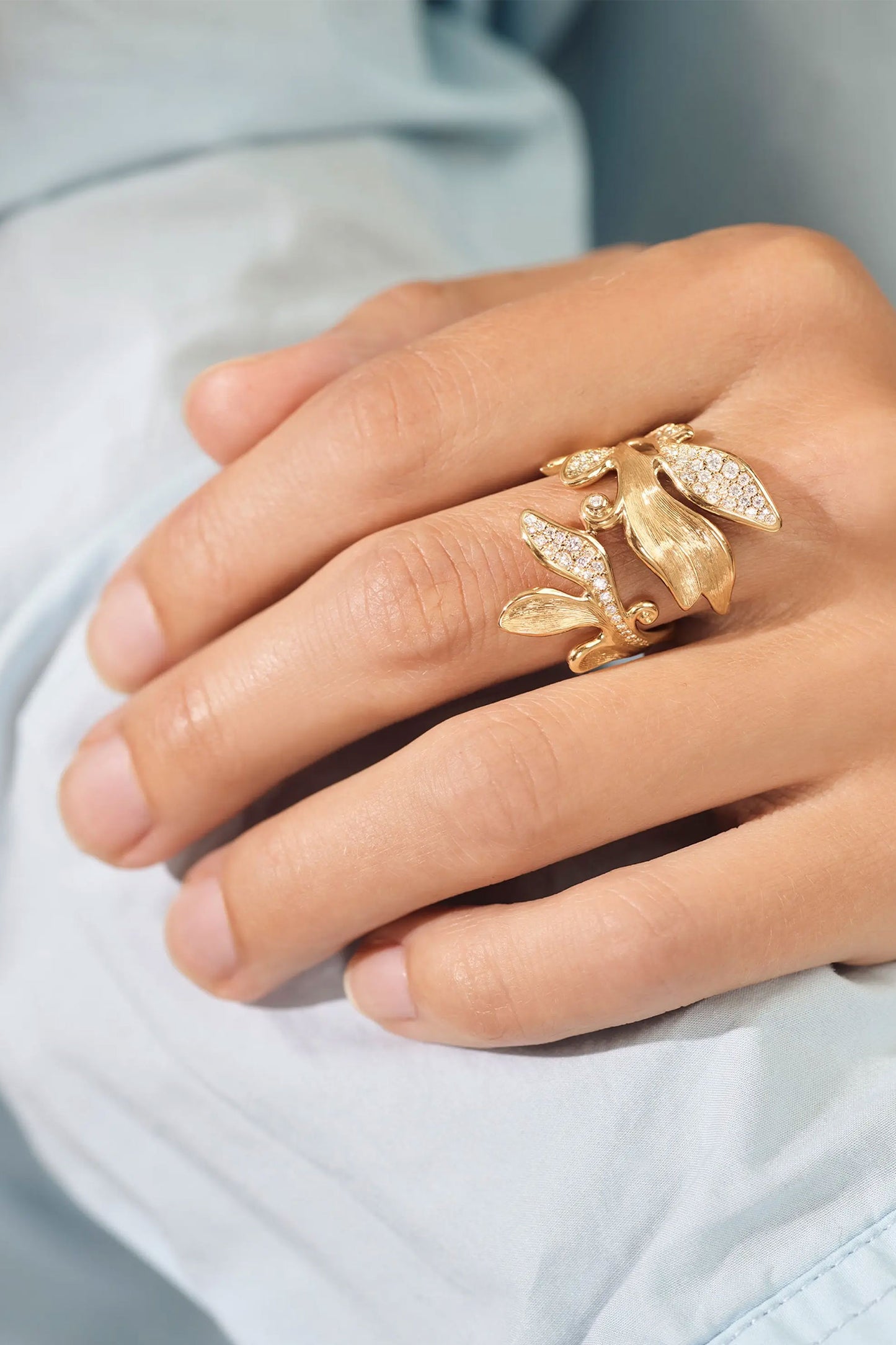 Forest Ring Pavé