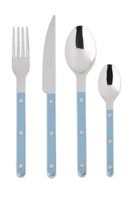 Blue Bistrot Brilliant Flatware Set, 4 pcs