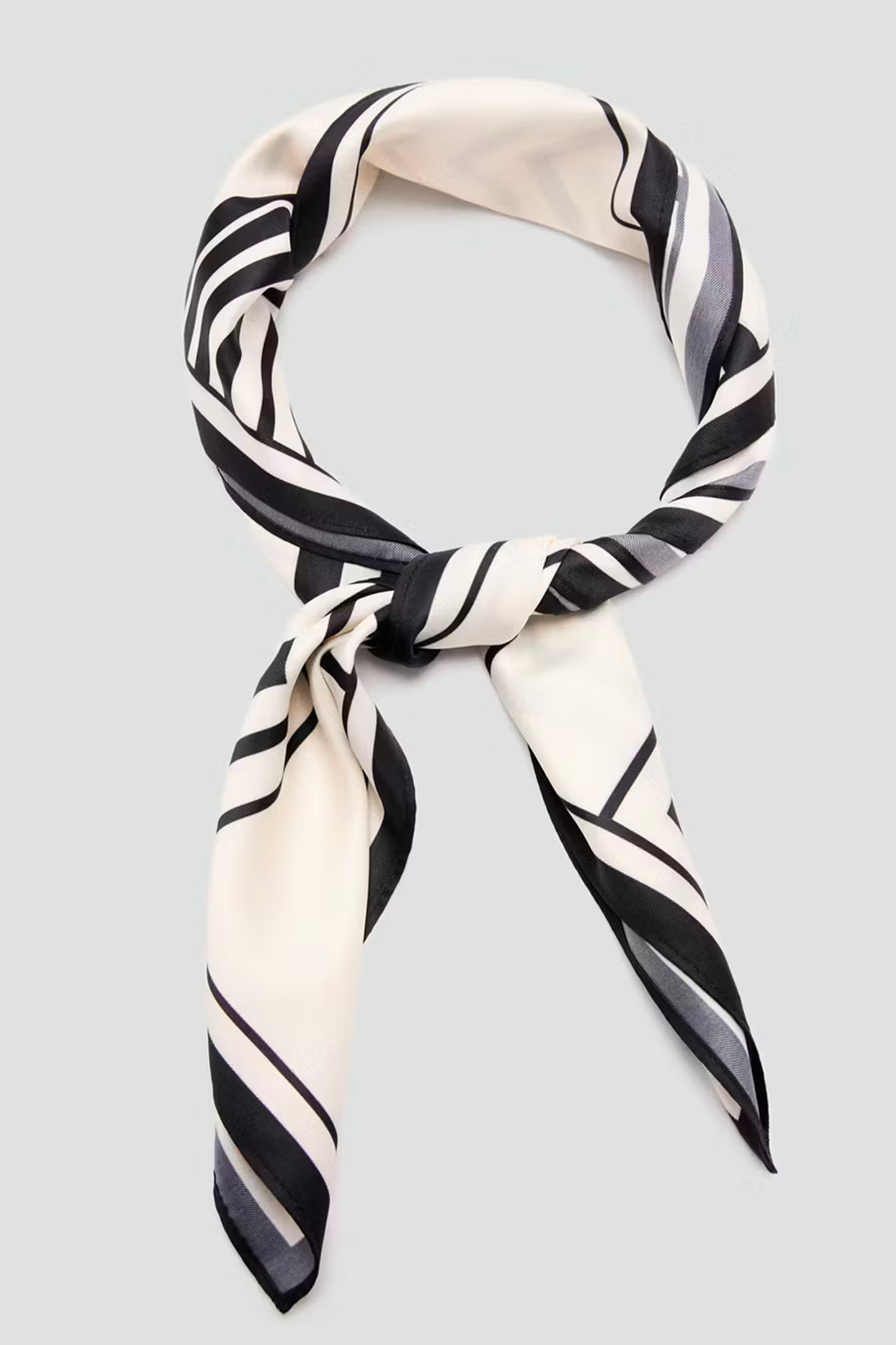 Geometric Printed Foulard