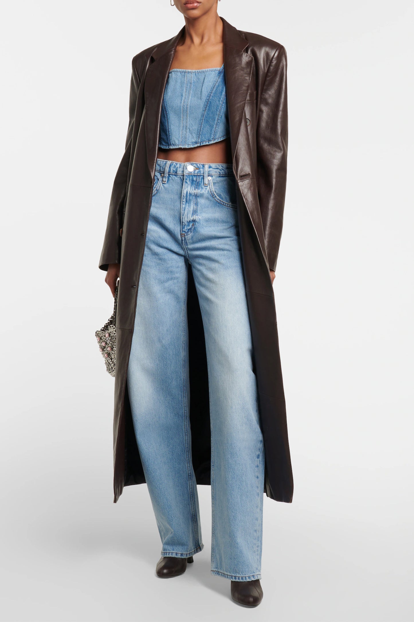 High-Rise Wide-Leg Jeans