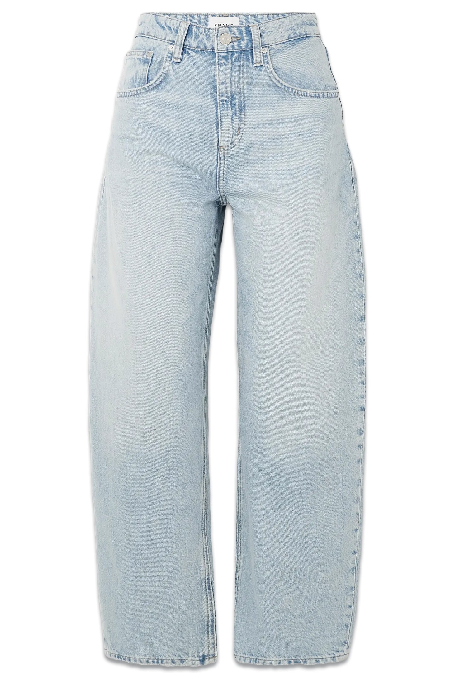 + NET SUSTAIN Long Barrel High-rise Tapered Jeans