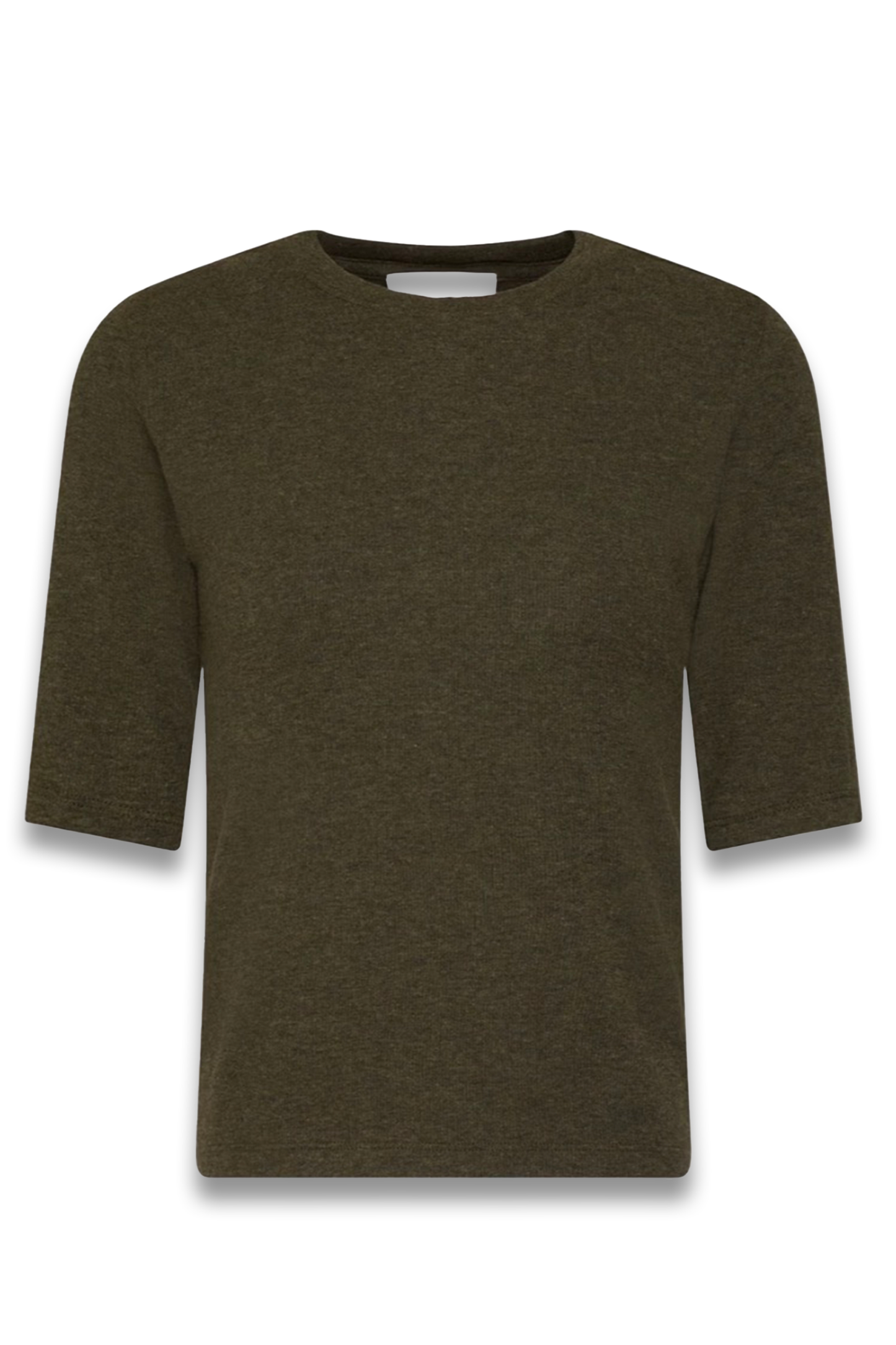 Ribbed Stretch-Modal Jersey T-shirt