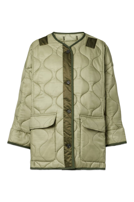 Quilted padded ripstop jacket