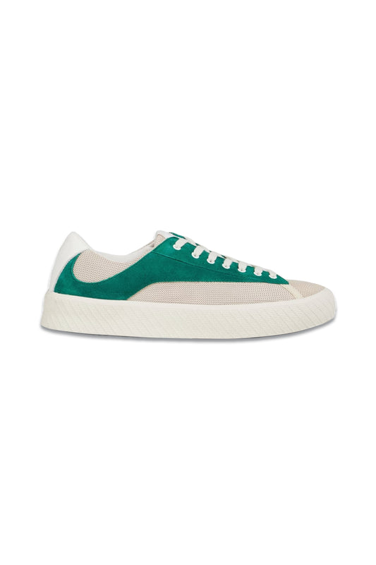 Rodina Suede And Woven Sneakers