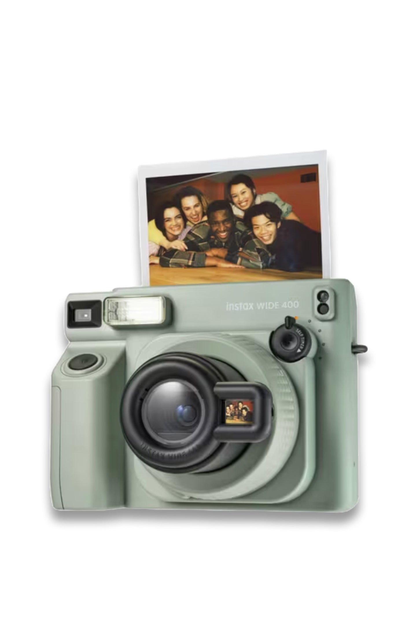 Instax WIDE 400 Instant Camera with Built-in Flash & Shoulder Strap