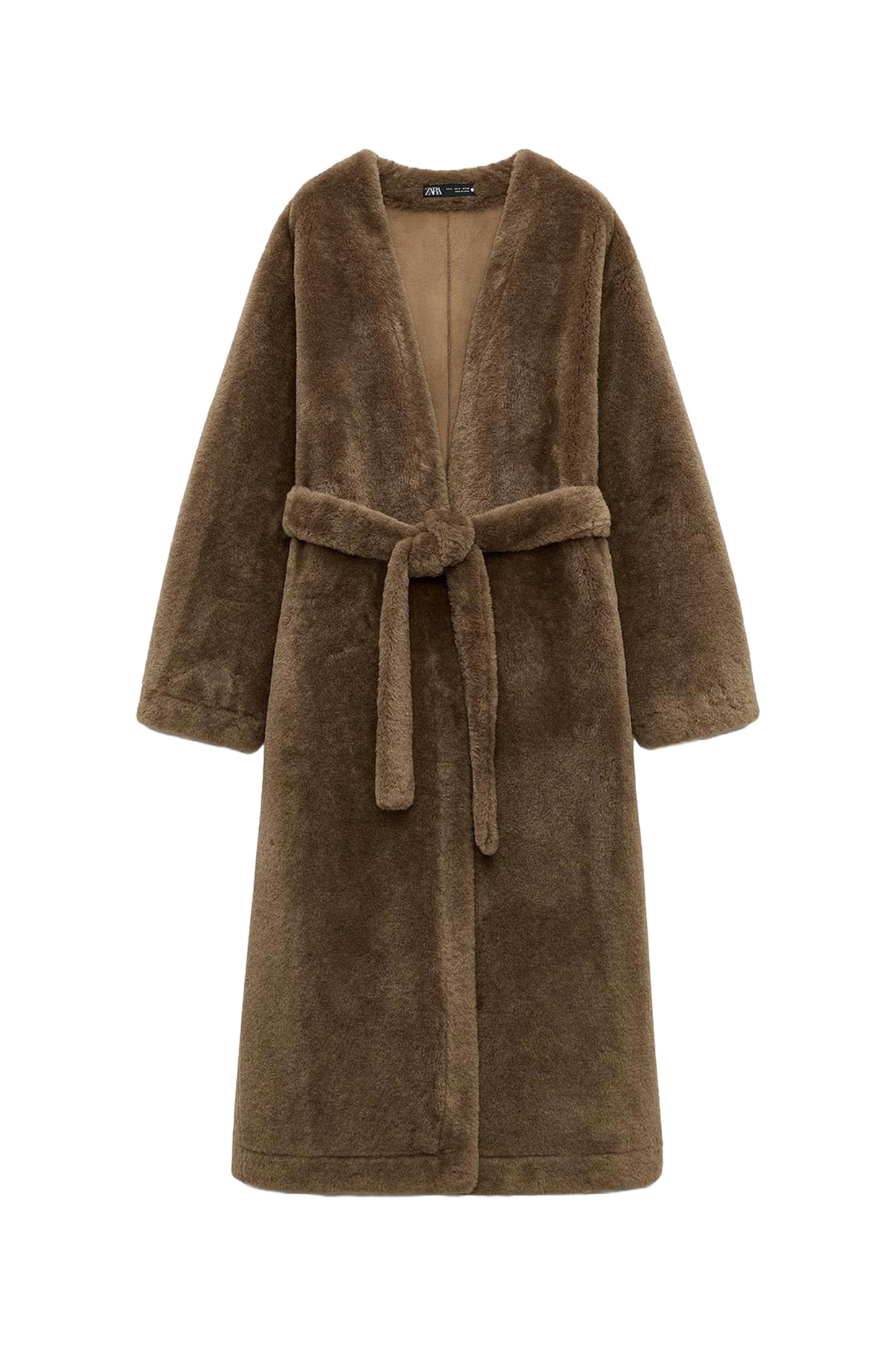 Long Faux Fur Coat