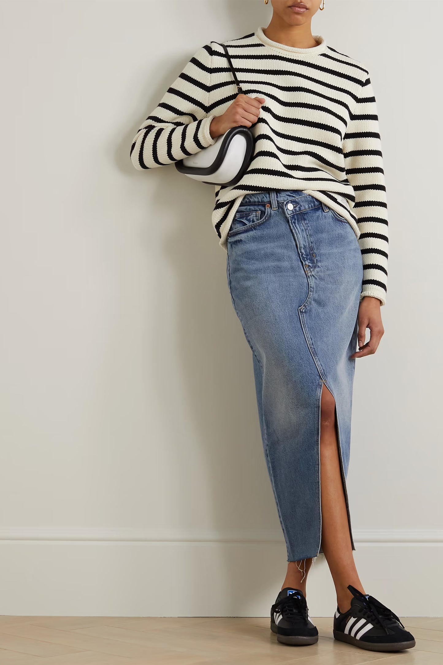 Striped Cotton Sweater