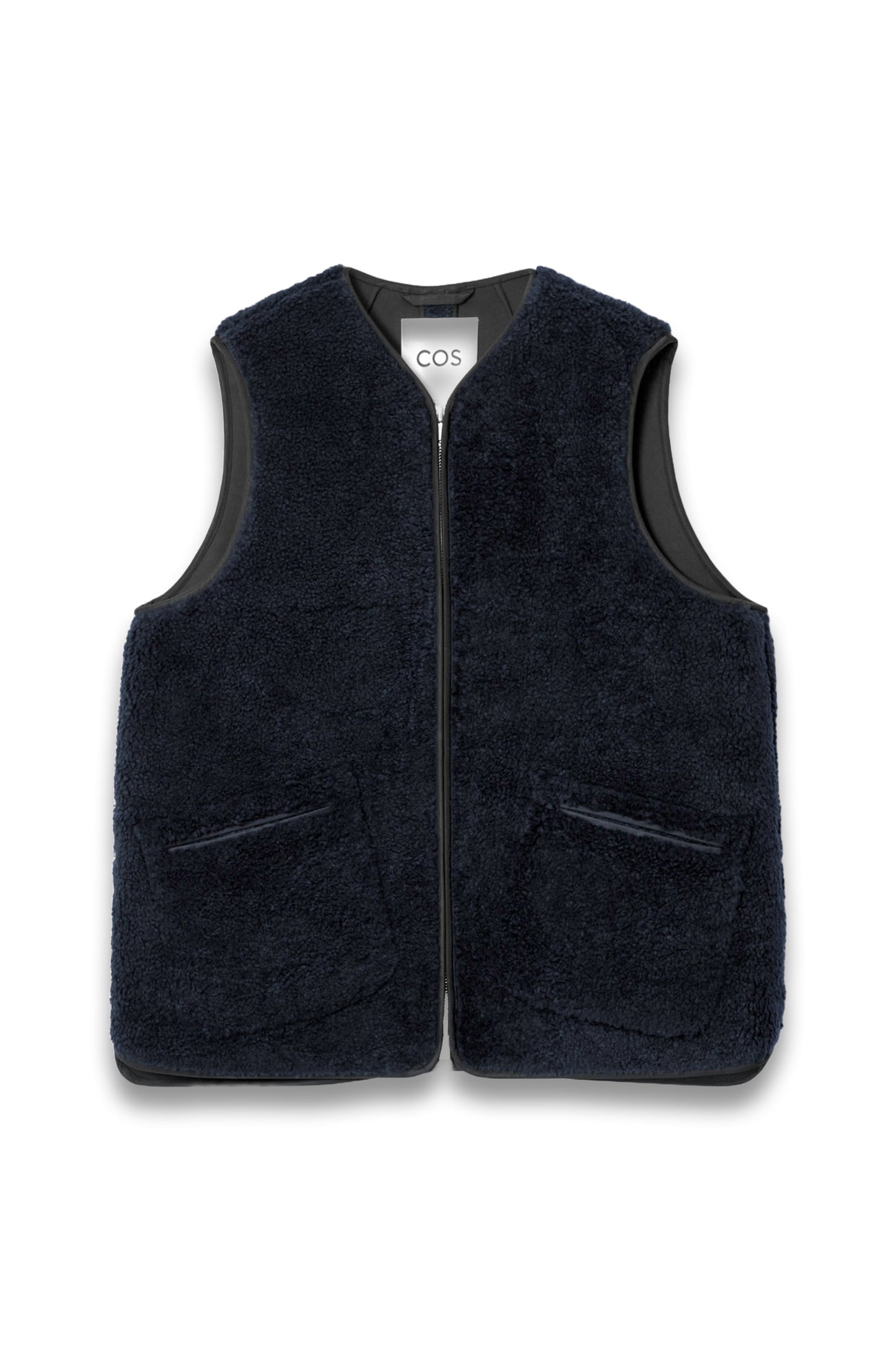 Oversized Faux Shearling Gilet
