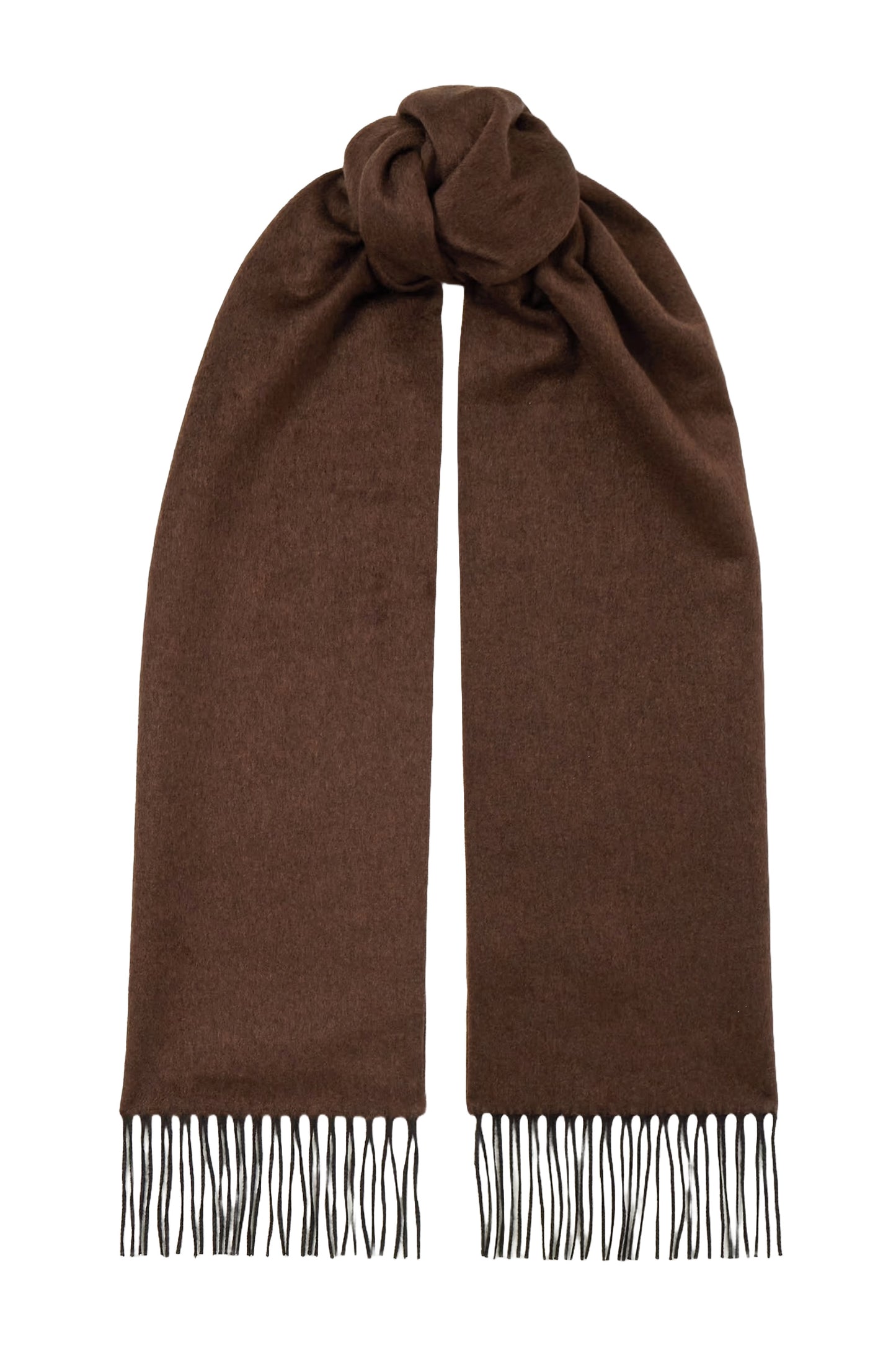 Blaine Fringed Silk And Cashmere-Blend Scarf