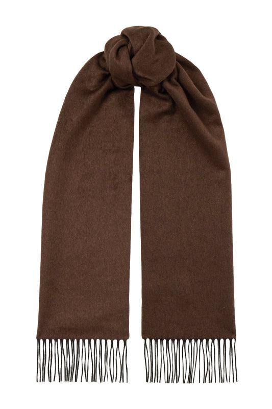 Blaine Fringed Silk And Cashmere-Blend Scarf