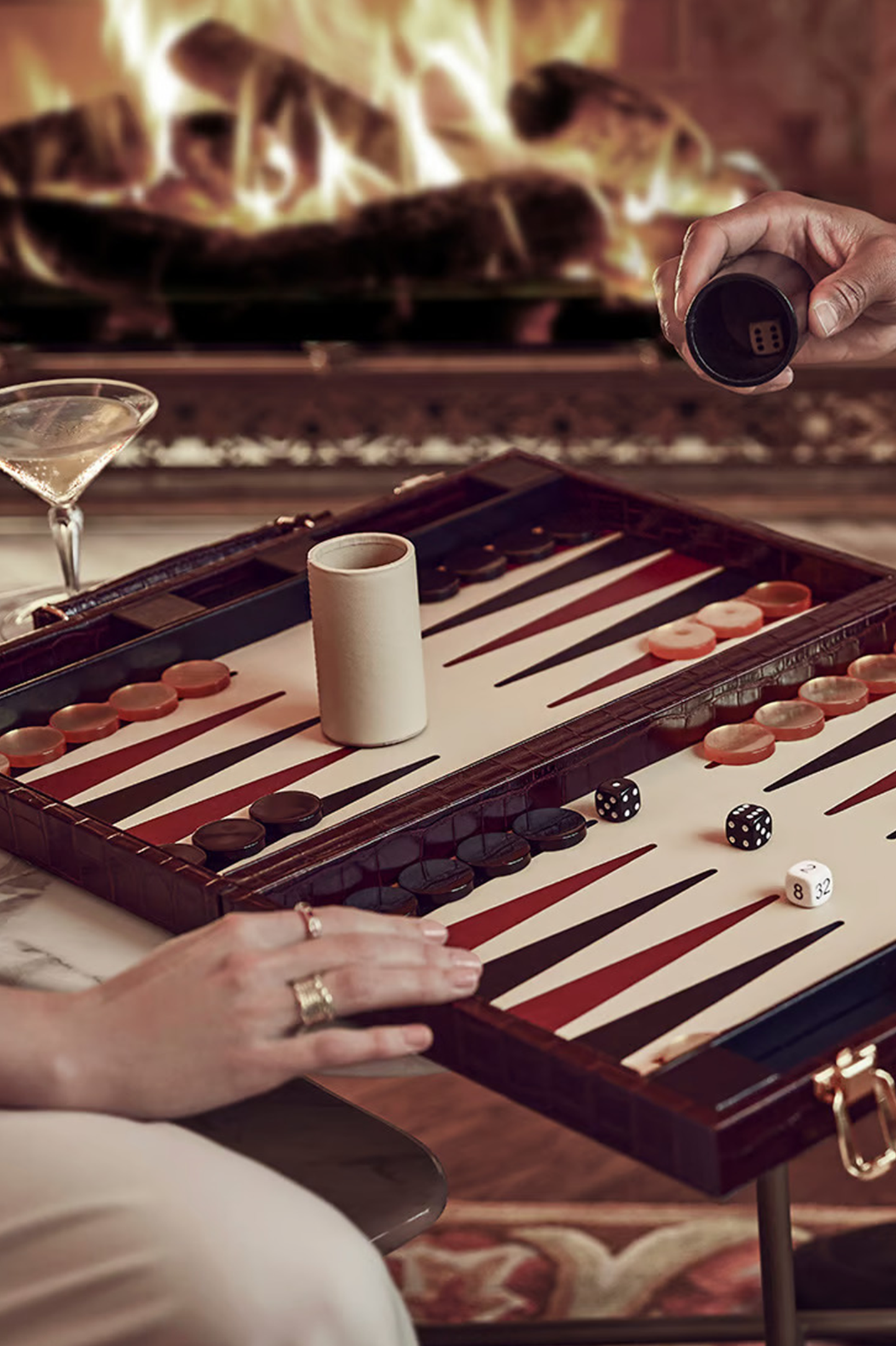 17-inch Backgammon Set