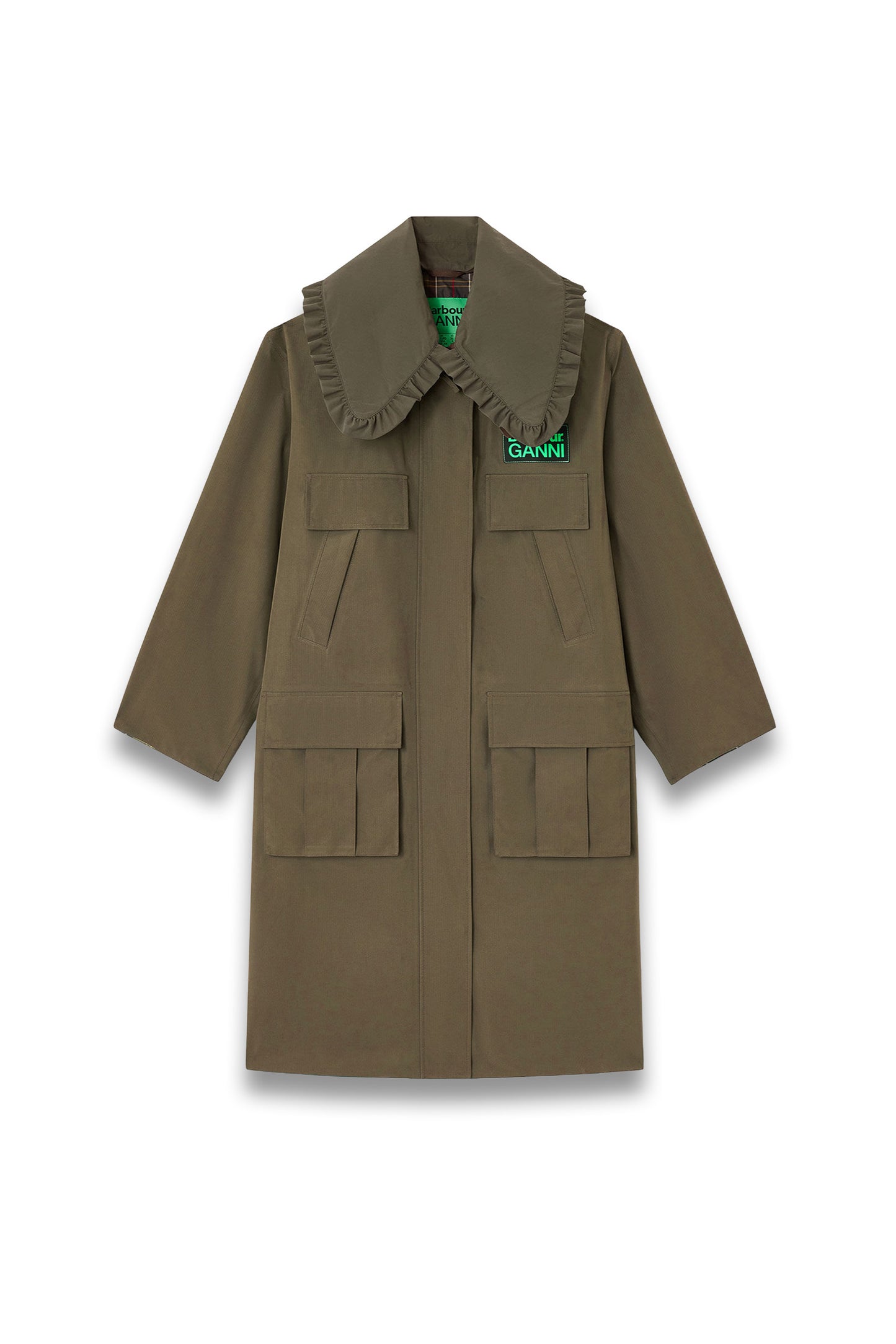 Long Coat in Green