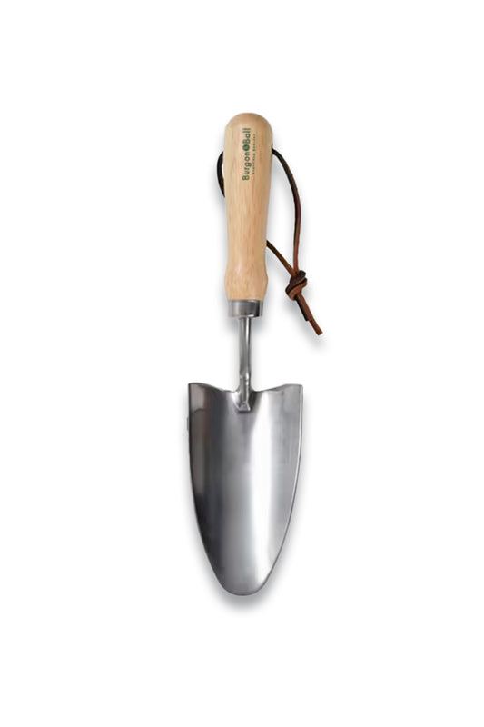 RHS Stainless Steel Hand Trowel with Wood Handle