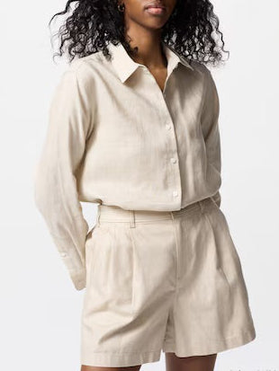 Linen Cotton Shorts