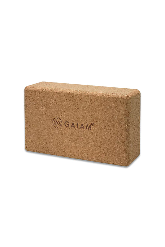 Gaiam Cork Yoga Block