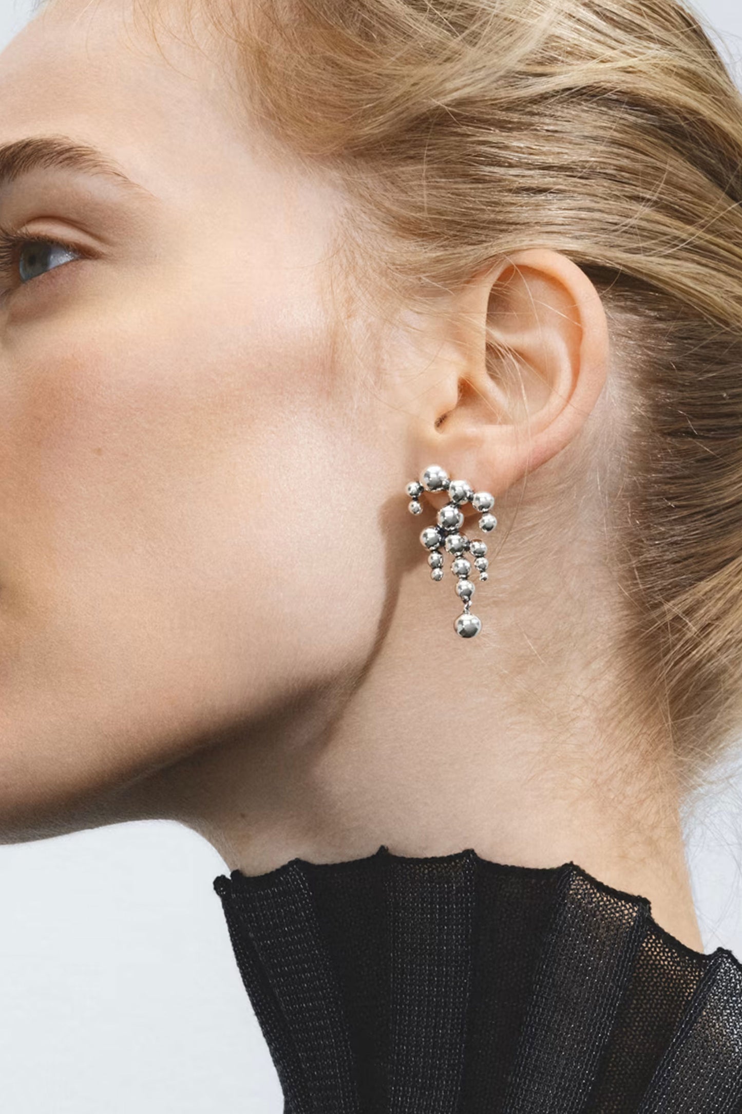 Moonlight Grapes Chandelier Earring