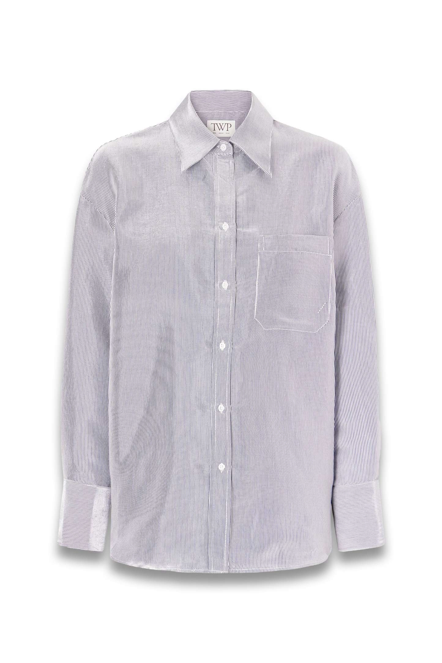 Dylan Striped Cotton-blend Garbardine Shirt