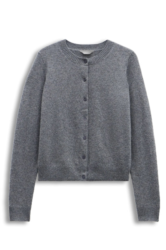 Daphne Cashmere Button-through Slim Cardigan