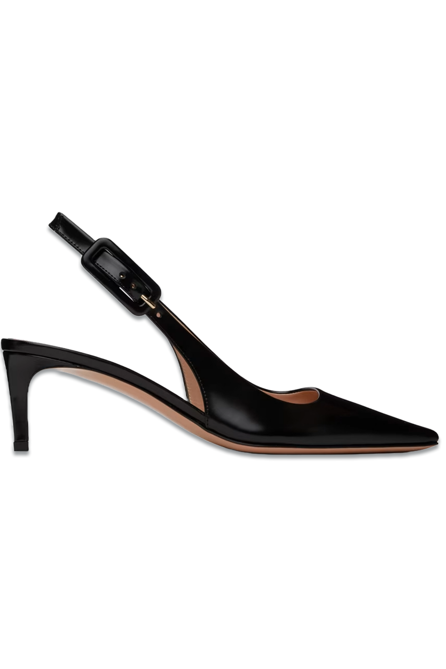 Black Lindsay Heels