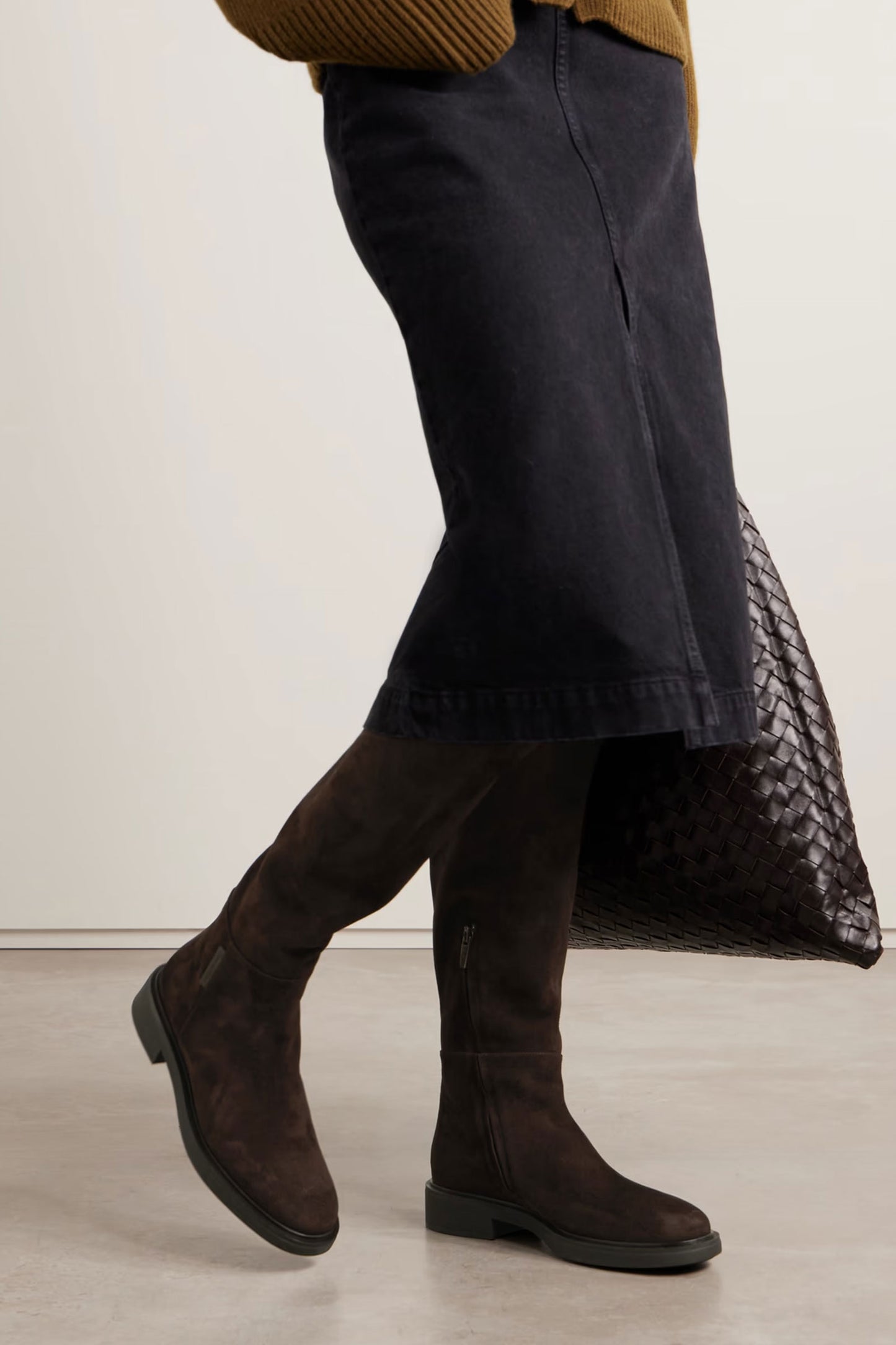 Lexington Suede Over-the-knee Boots