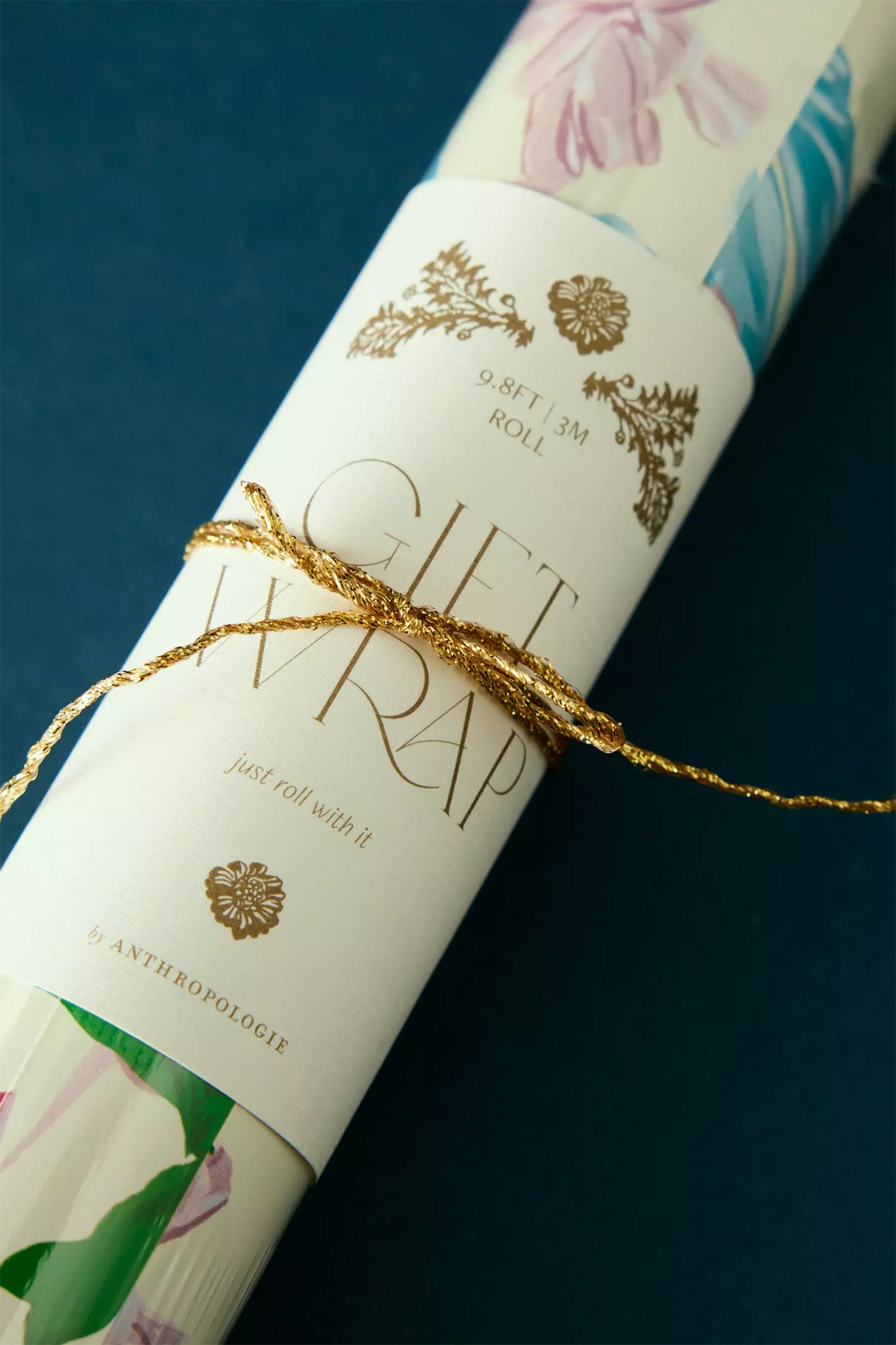 Festive Bow Christmas Wrapping Paper Roll