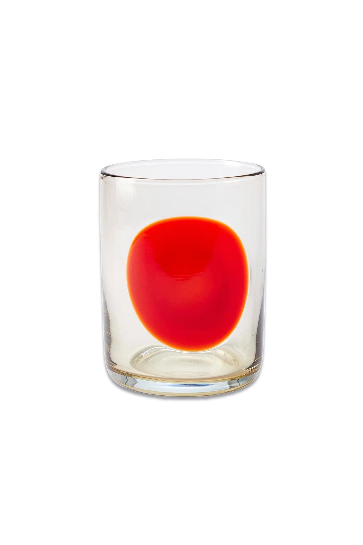 Dot Tumbler in Yellow & Red