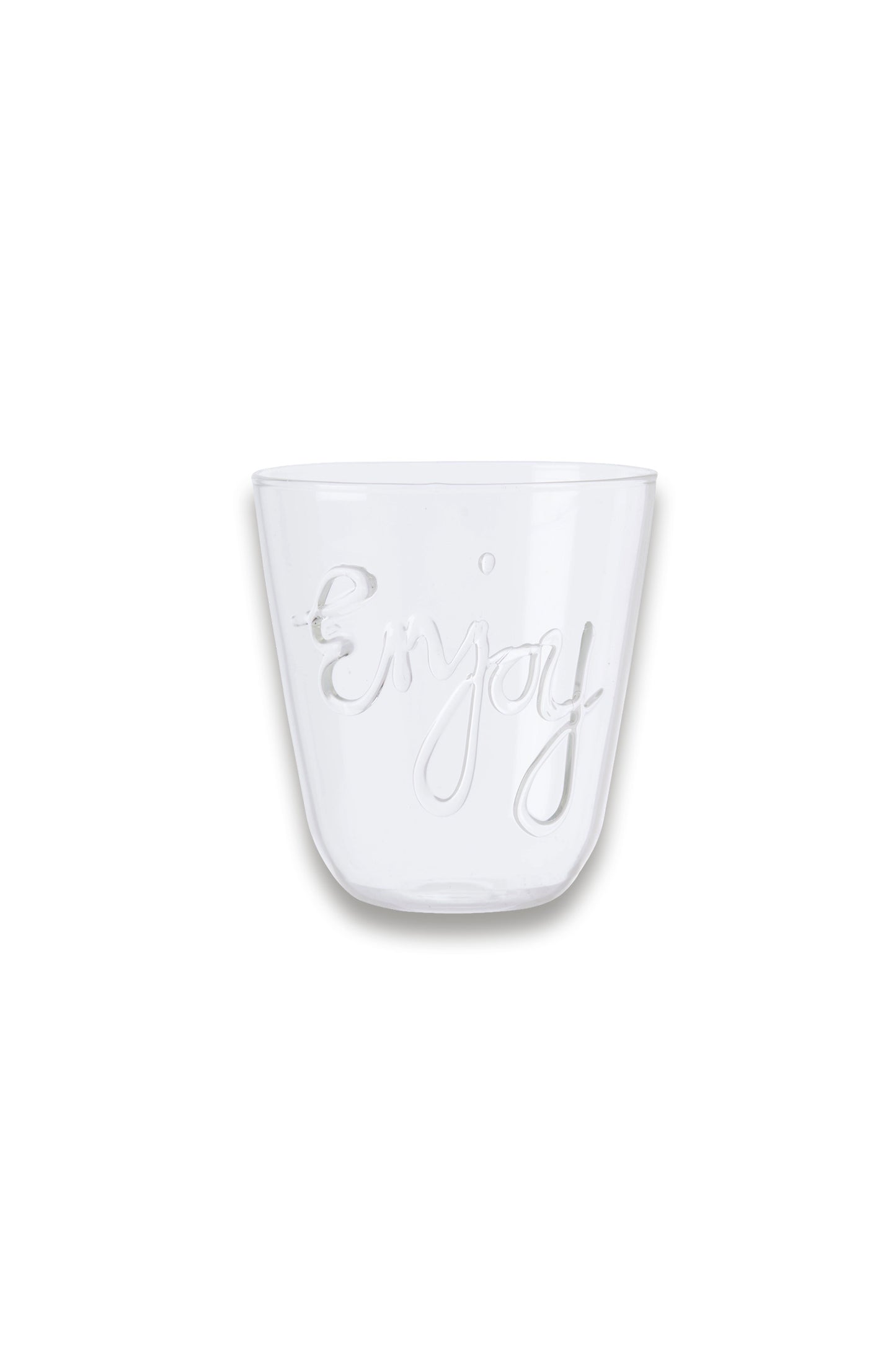 Set of 2 Enjoy Slogan Tumblers