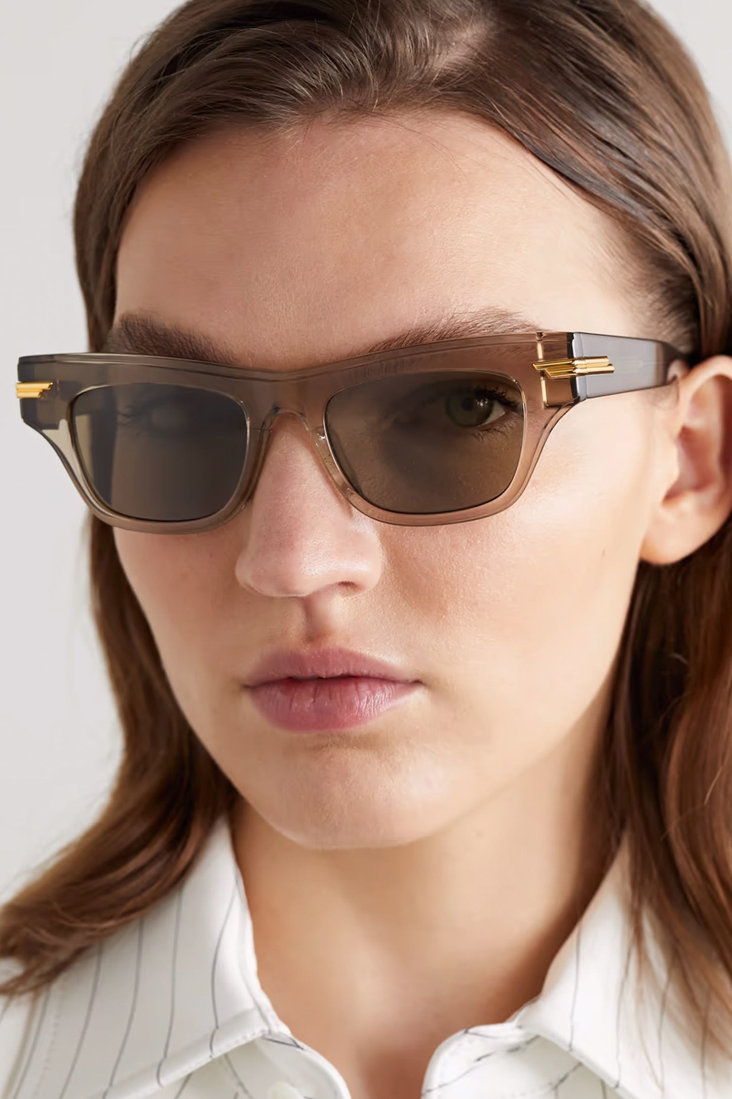 Square-Frame Acetate Sunglasses