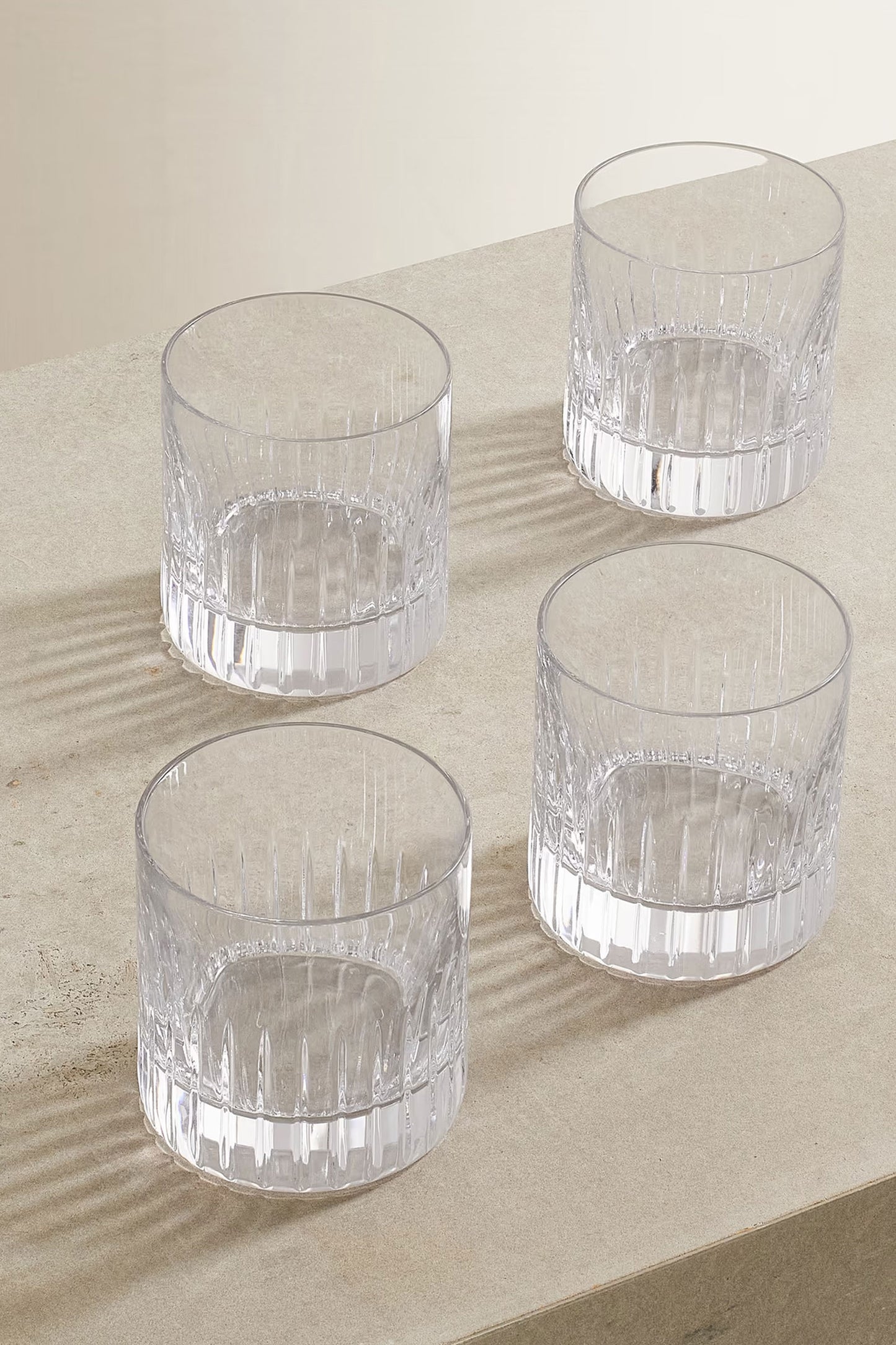 Roebling Set of Four Rocks Glasses