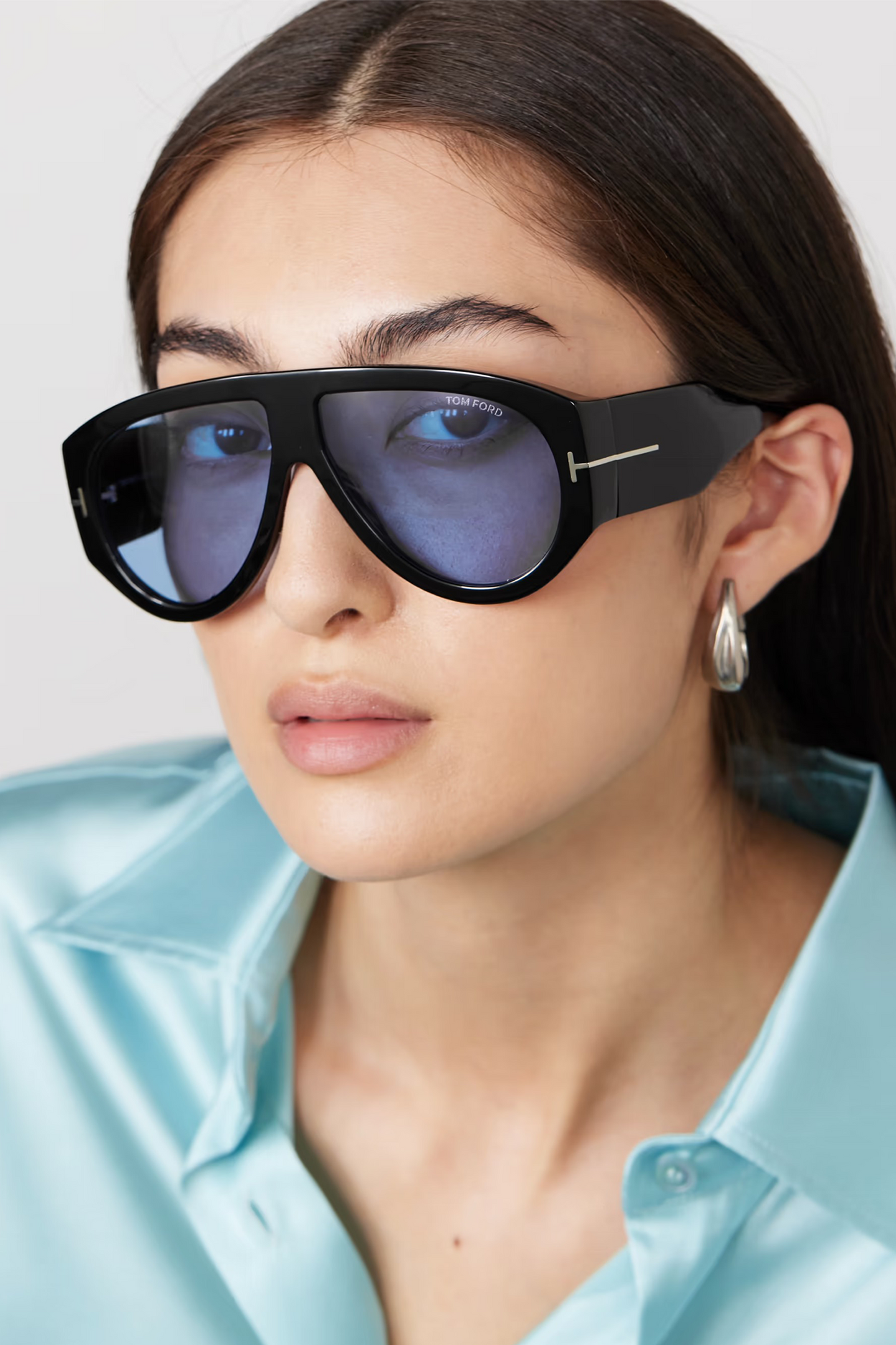 Bronson Aviator-style Acetate Sunglasess