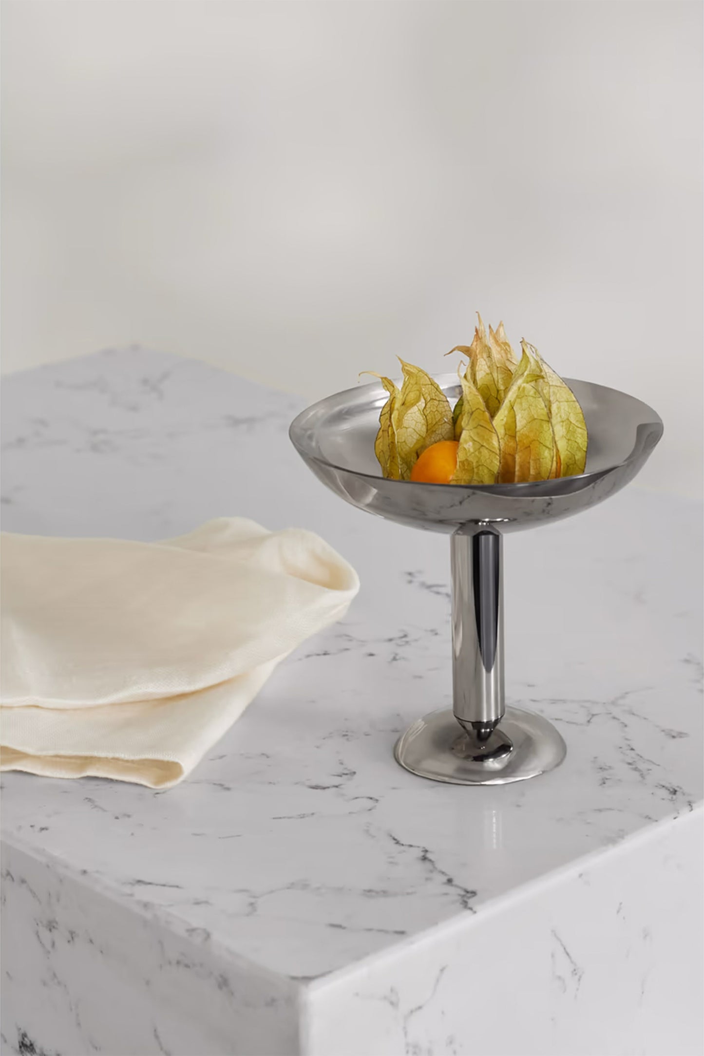 Polished Stainless Steel Champagne Coupe