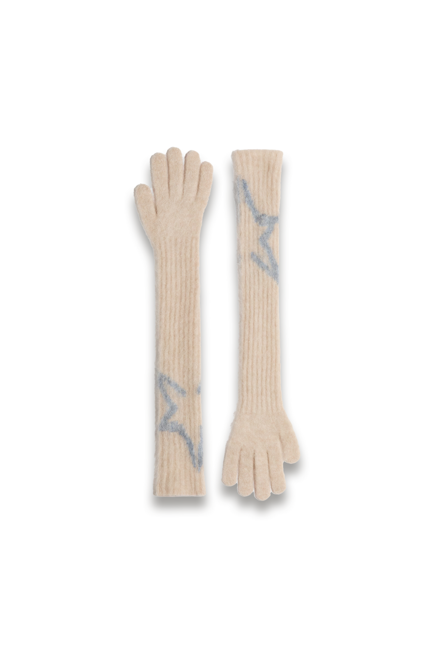 Mohair-blend Gloves