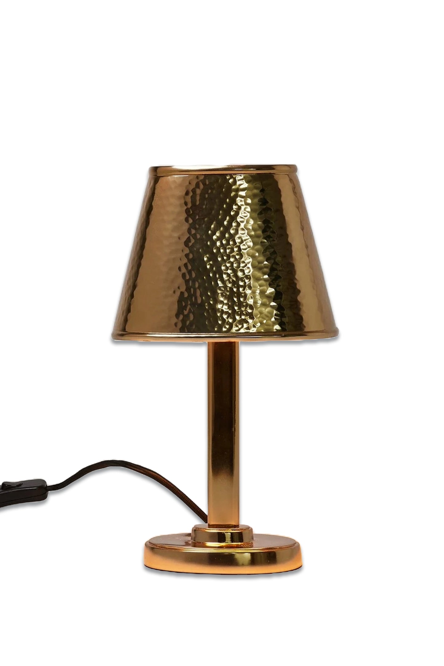 Ottone Hammered Gold Desk & Table Lamp