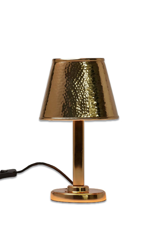 Ottone Hammered Gold Desk & Table Lamp