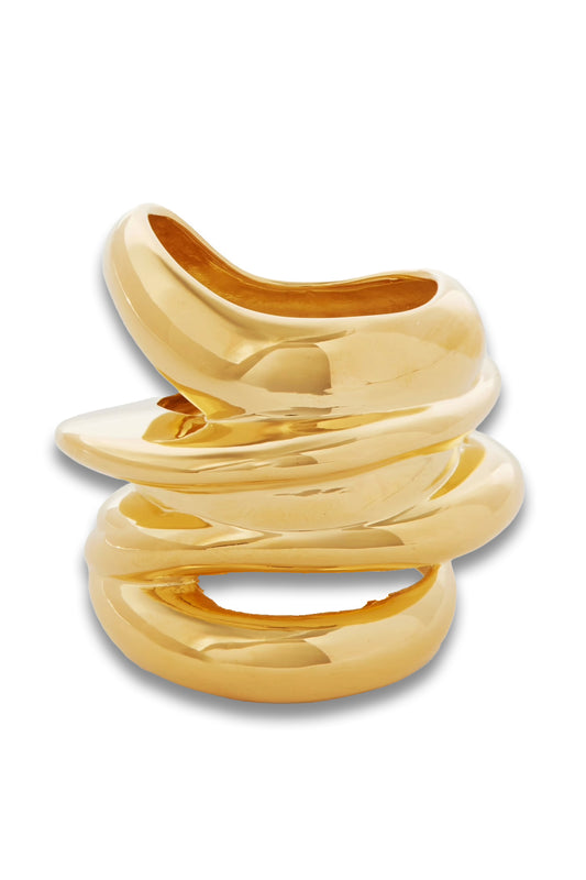 Off World gold-plated ring