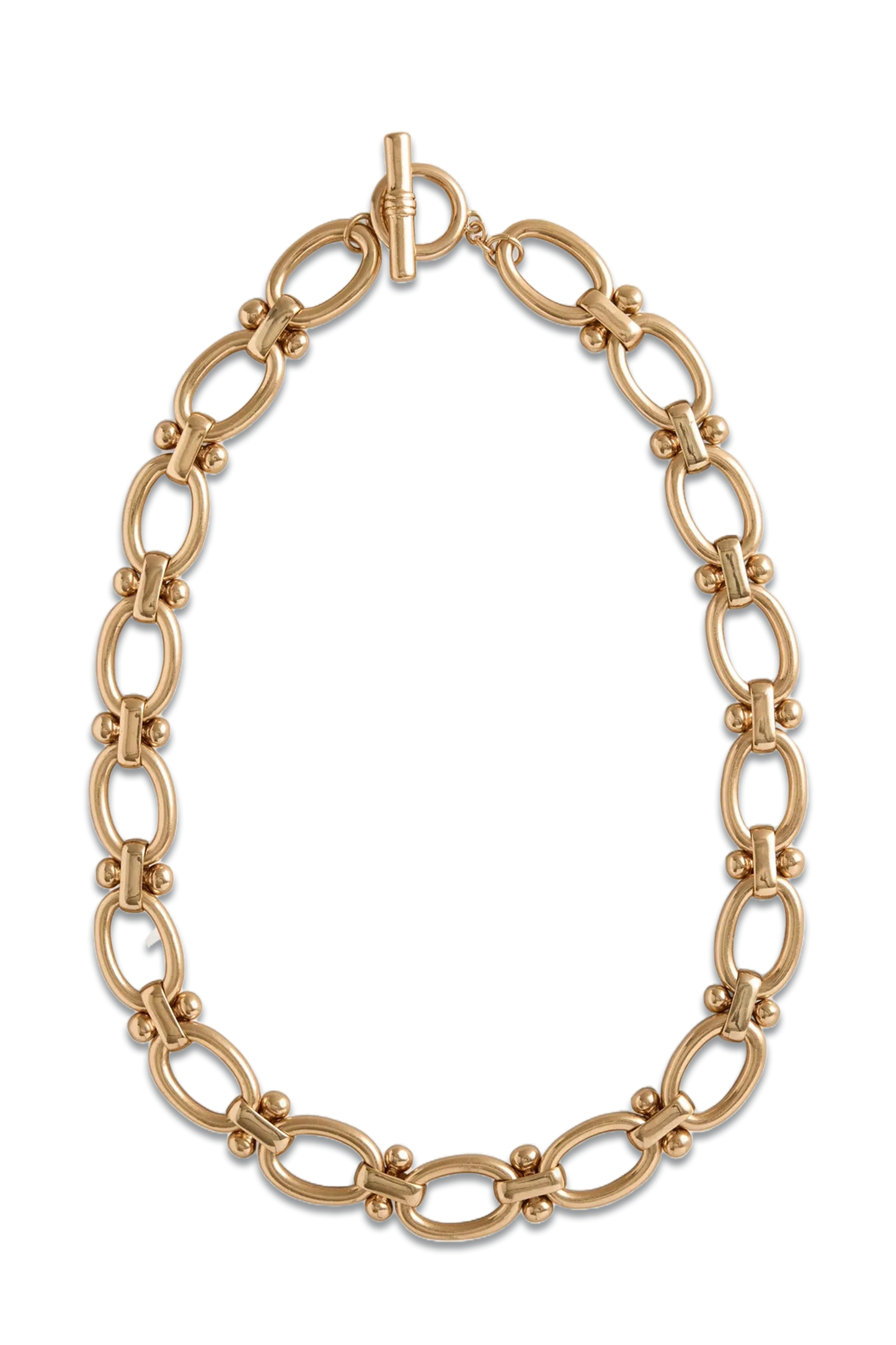 Chunky Oval Chain Necklace