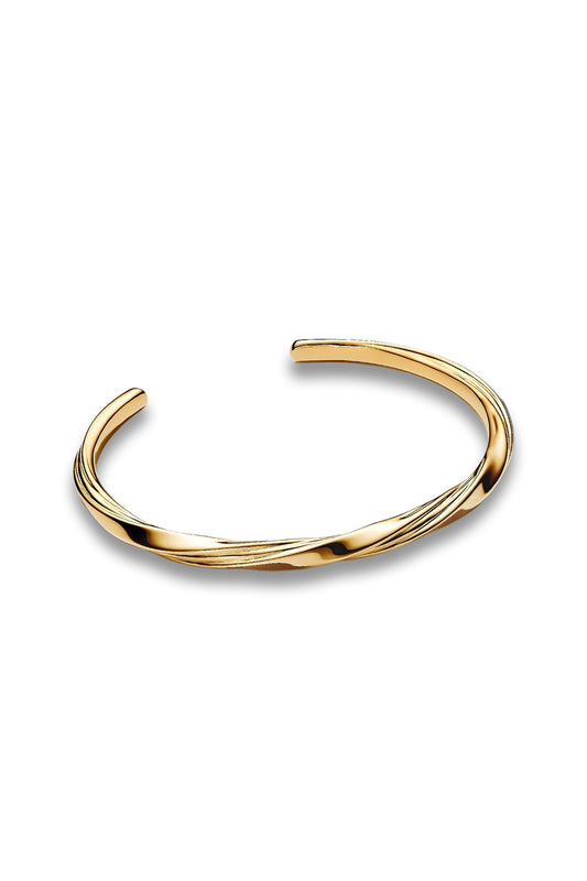 Twisted Open Bangle